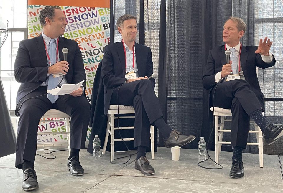 VIEW's Brian Klanksy, GFP Real Estate's Tom Ortinau