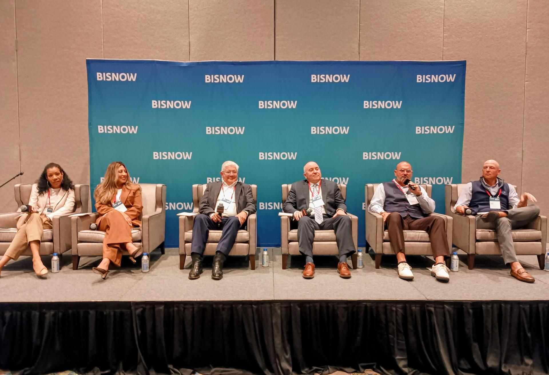 Panelists at Bisnow's Denton County State of the Market event.