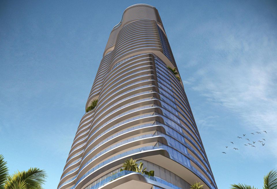 Exterior Aerial NorthSide 619 brickell nobu - ARX Creative