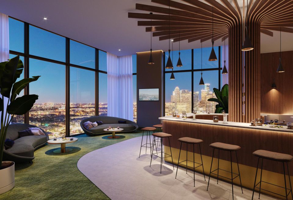 Resident skybar at Drewery Place