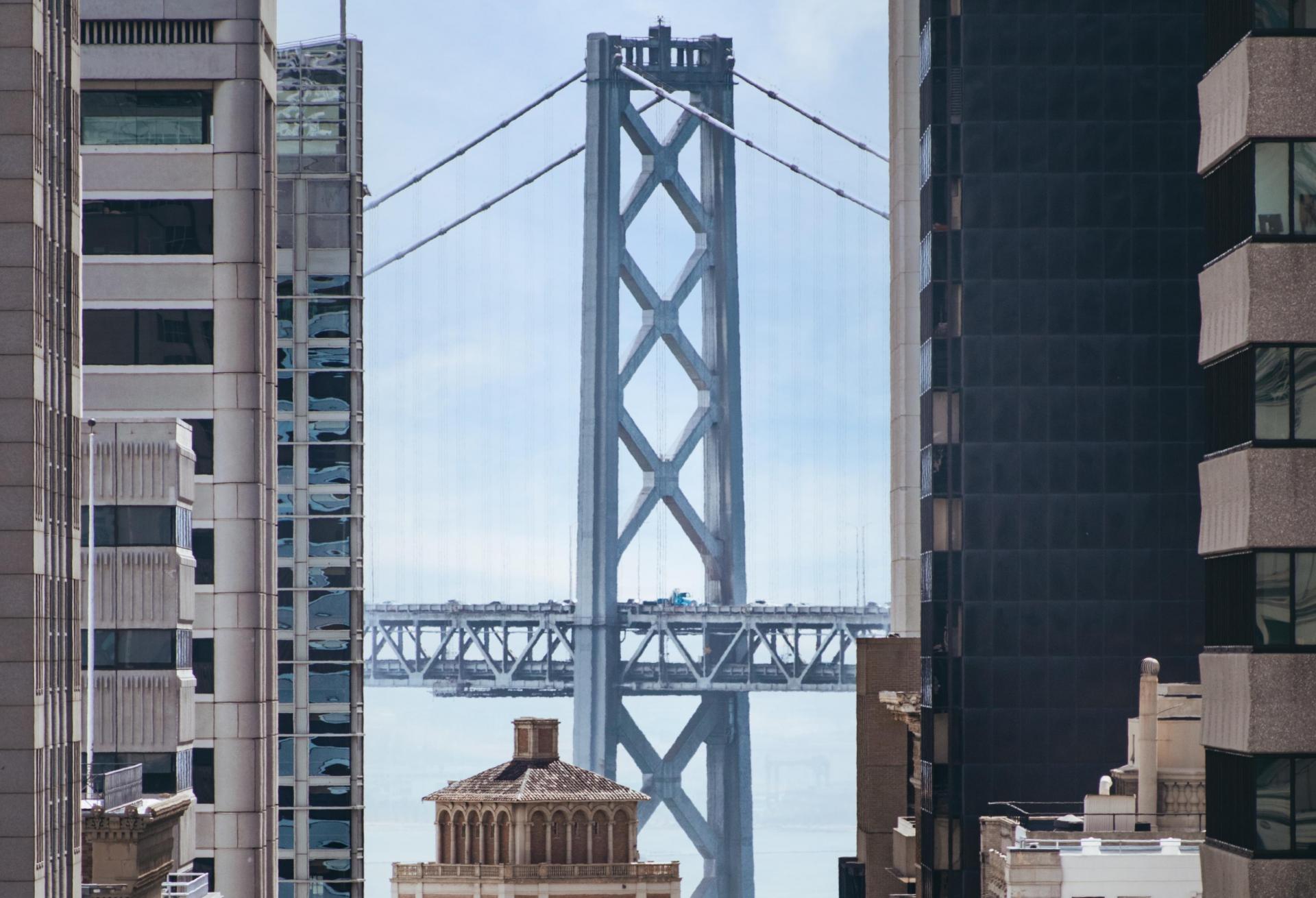 The Bay Bridge from San Francisco 