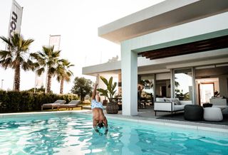 hotel swimming pool