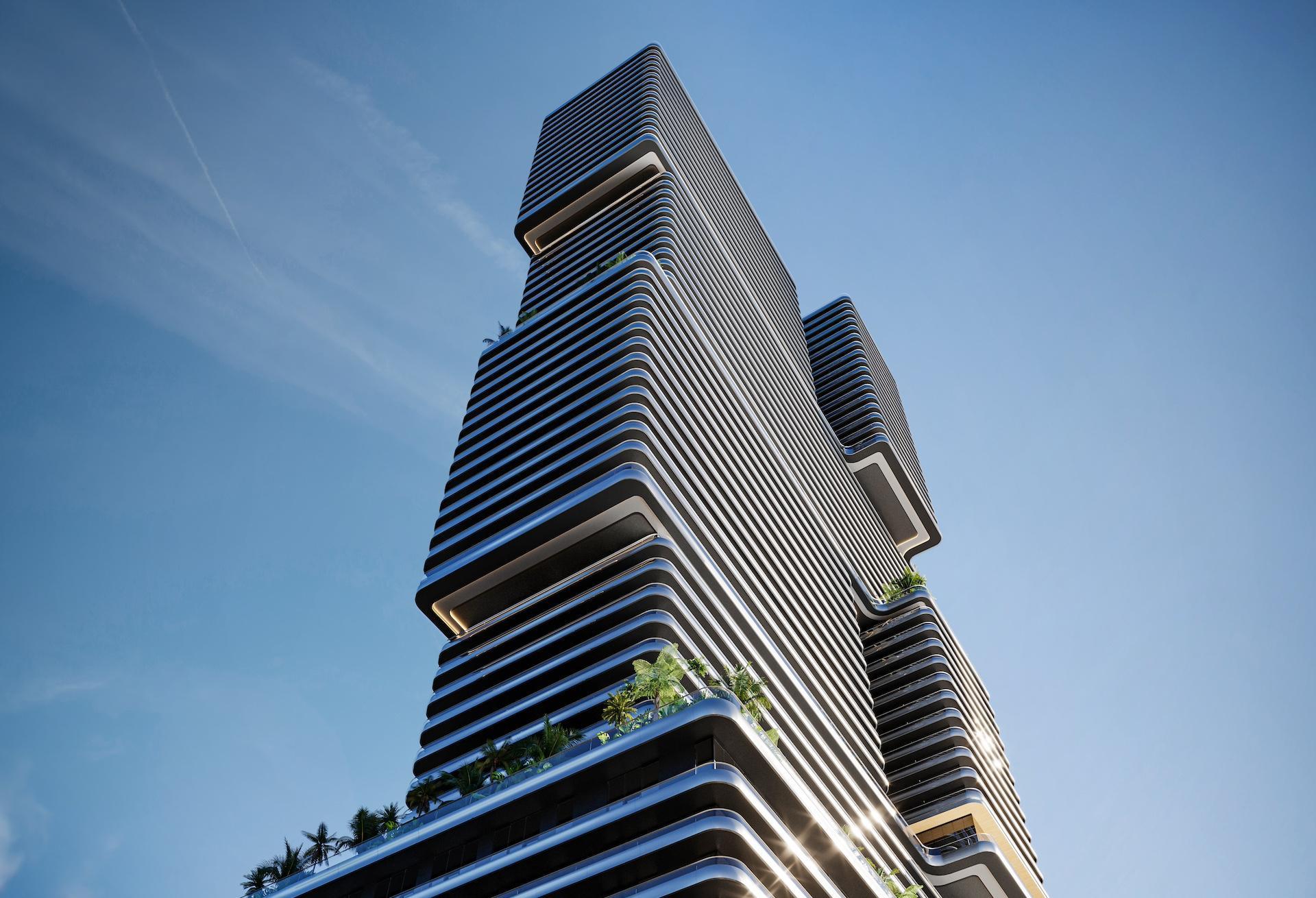 Mercedes-Benz Places Brickell Miami 1 Southside Park JDS Development Below Upshot