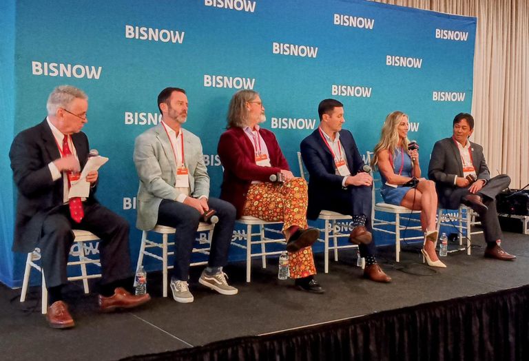 Panelists at Bisnow’s DFW Healthcare Summit.
