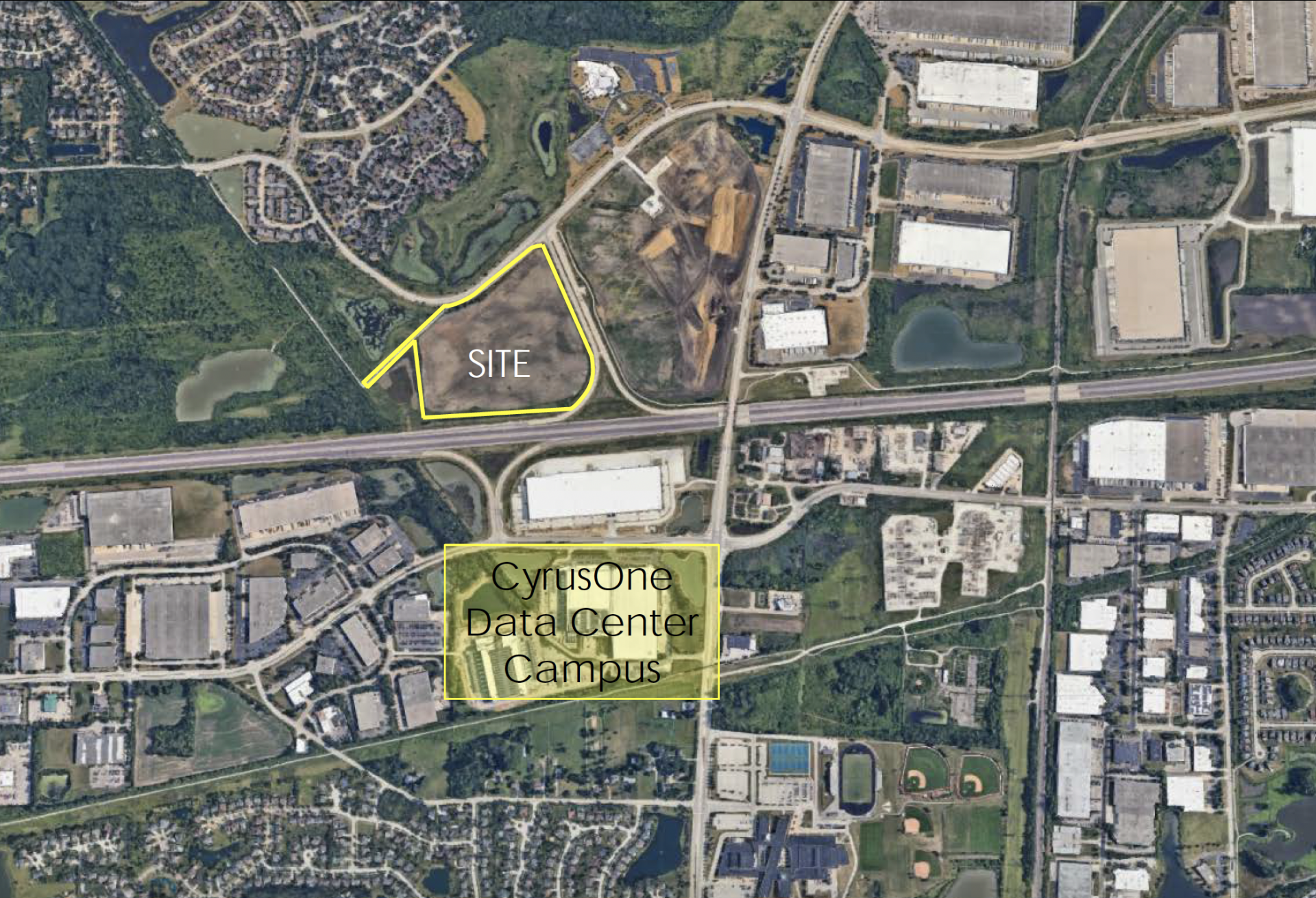 CyrusOne Plans Campus With 2 Data Centers, 3 Towers Near Chicago