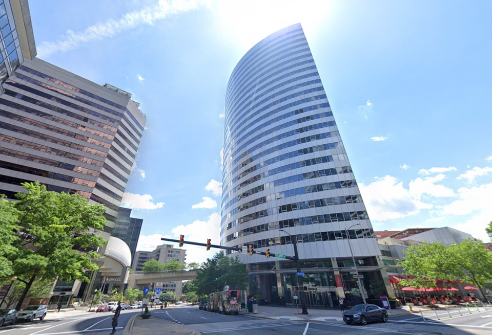 1100 Wilson Blvd. office tower in Rosslyn, Virginia
