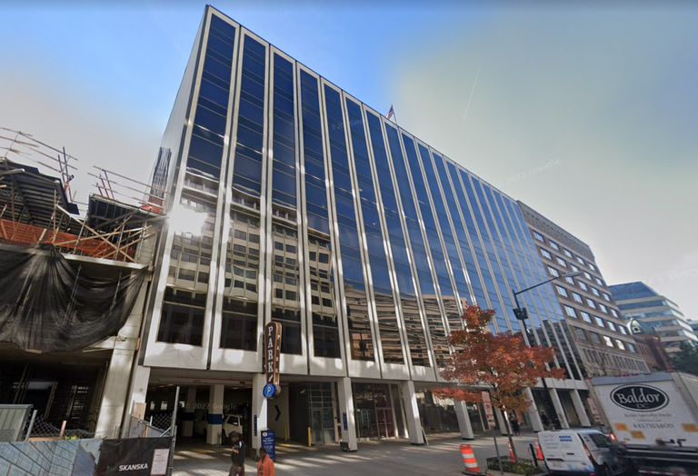 The office at 1730 M St. NW in November 2022