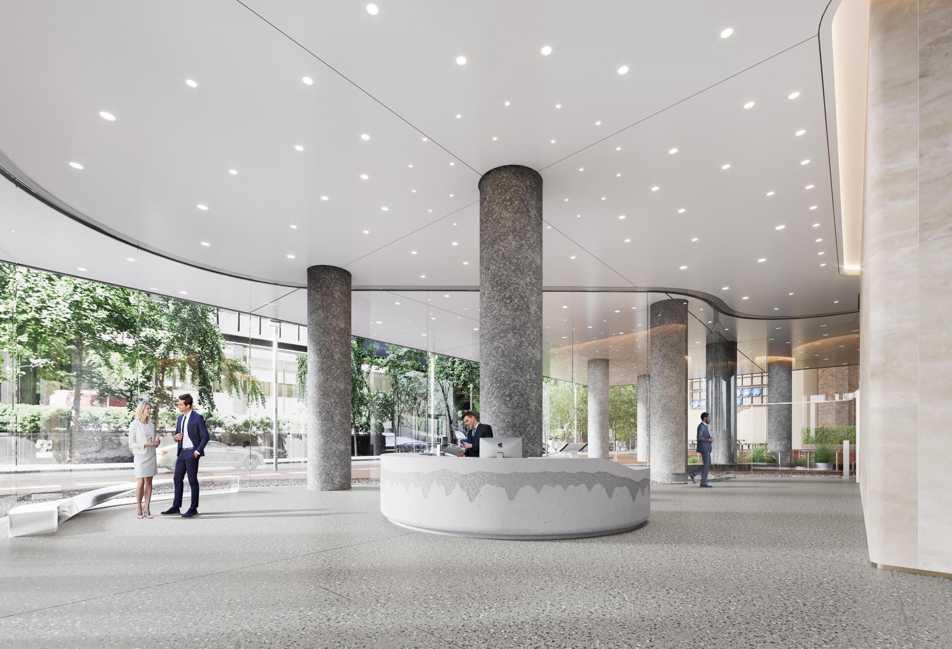 767 Third Avenue interior render