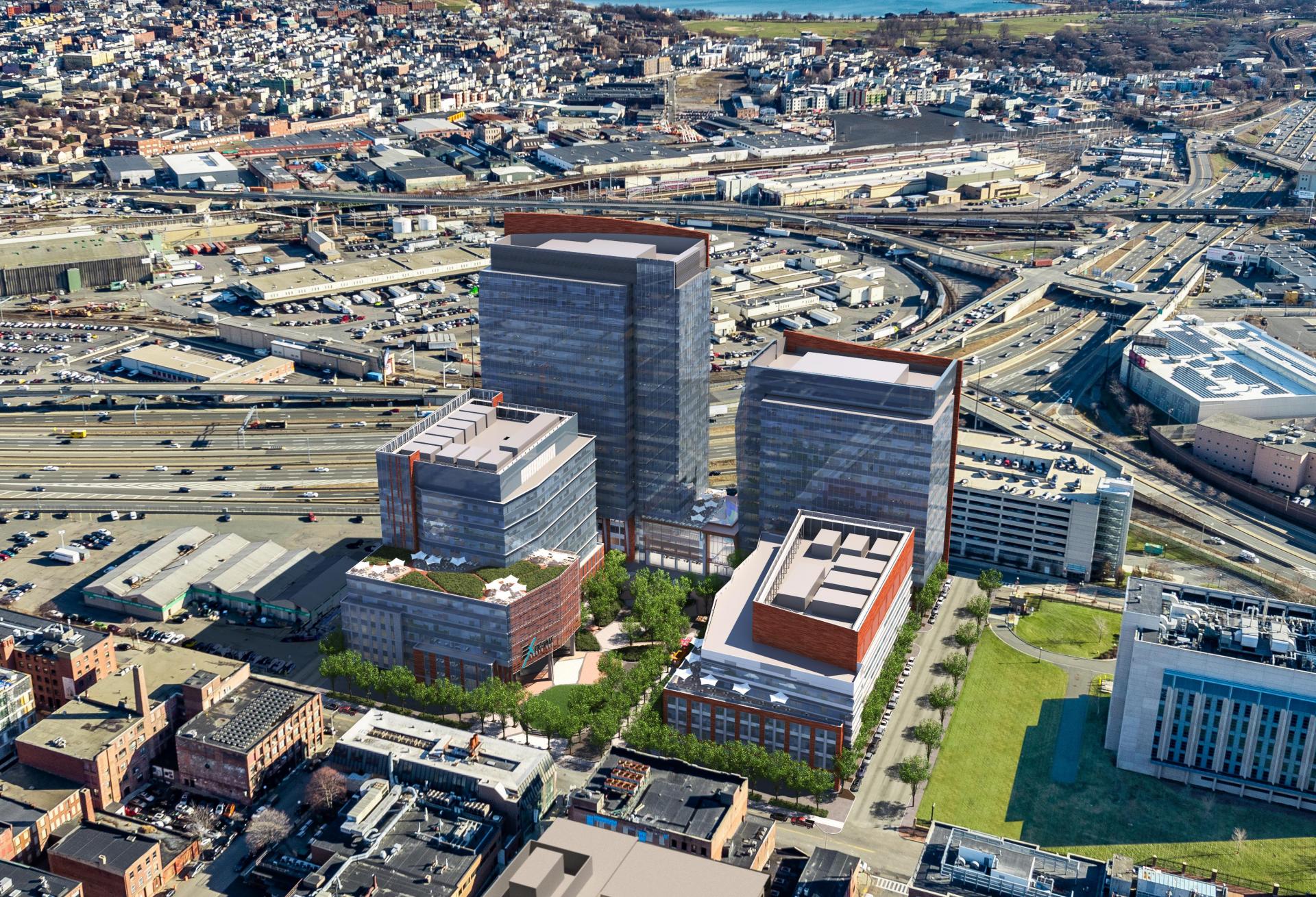 Demolition Underway To Make Room For 1.6M SF Exchange South End