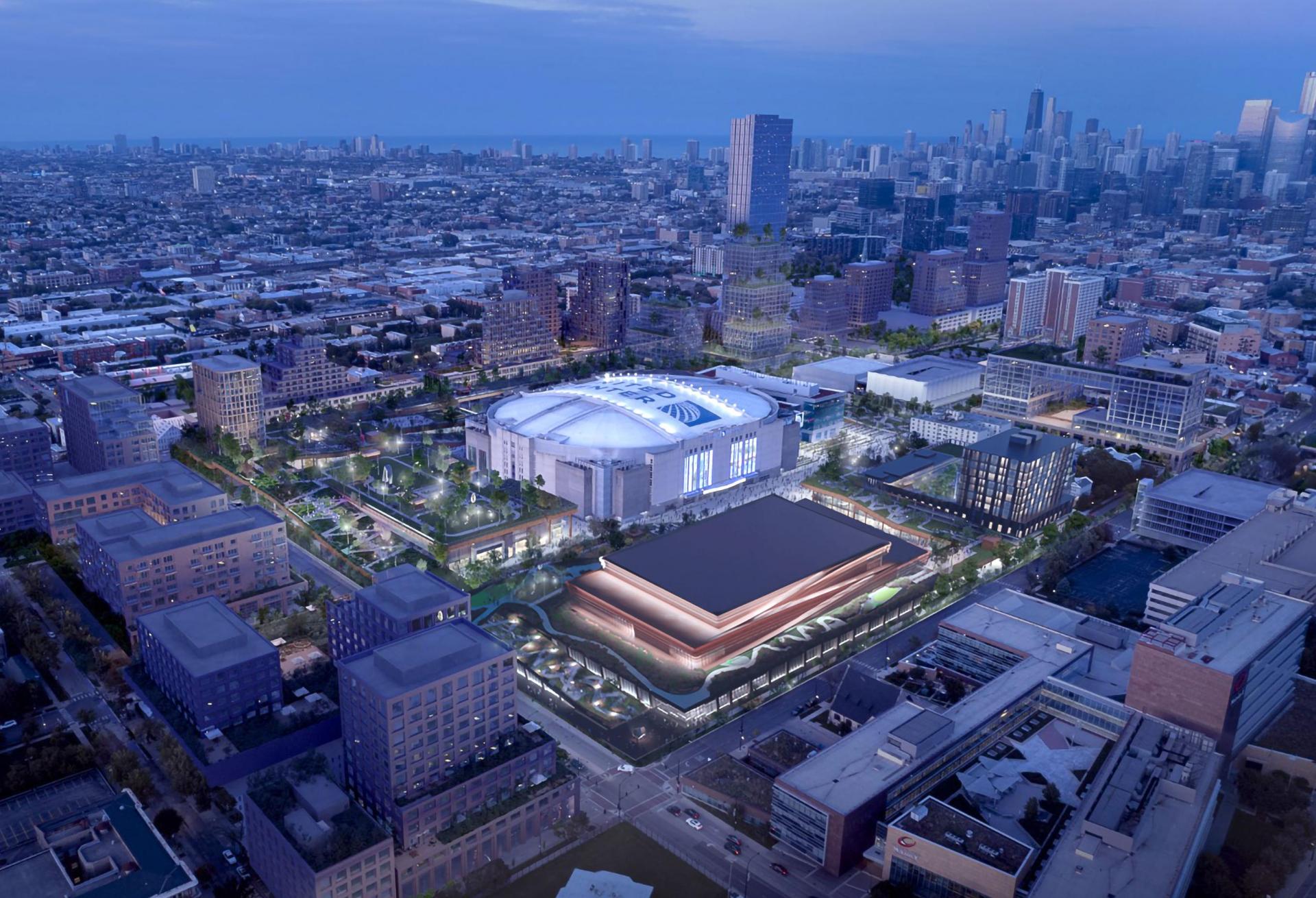 Chicago's United Center Owners Propose $7B Mixed-Use Campus Around Arena