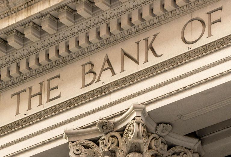 bank column bank marble