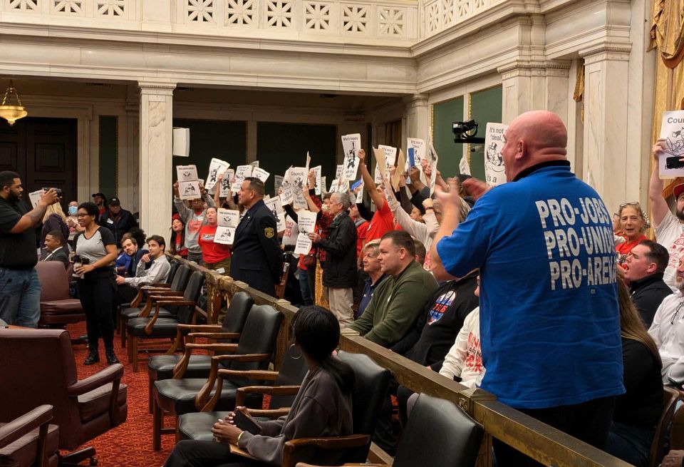 Philadelphia City Council 76ers Arena