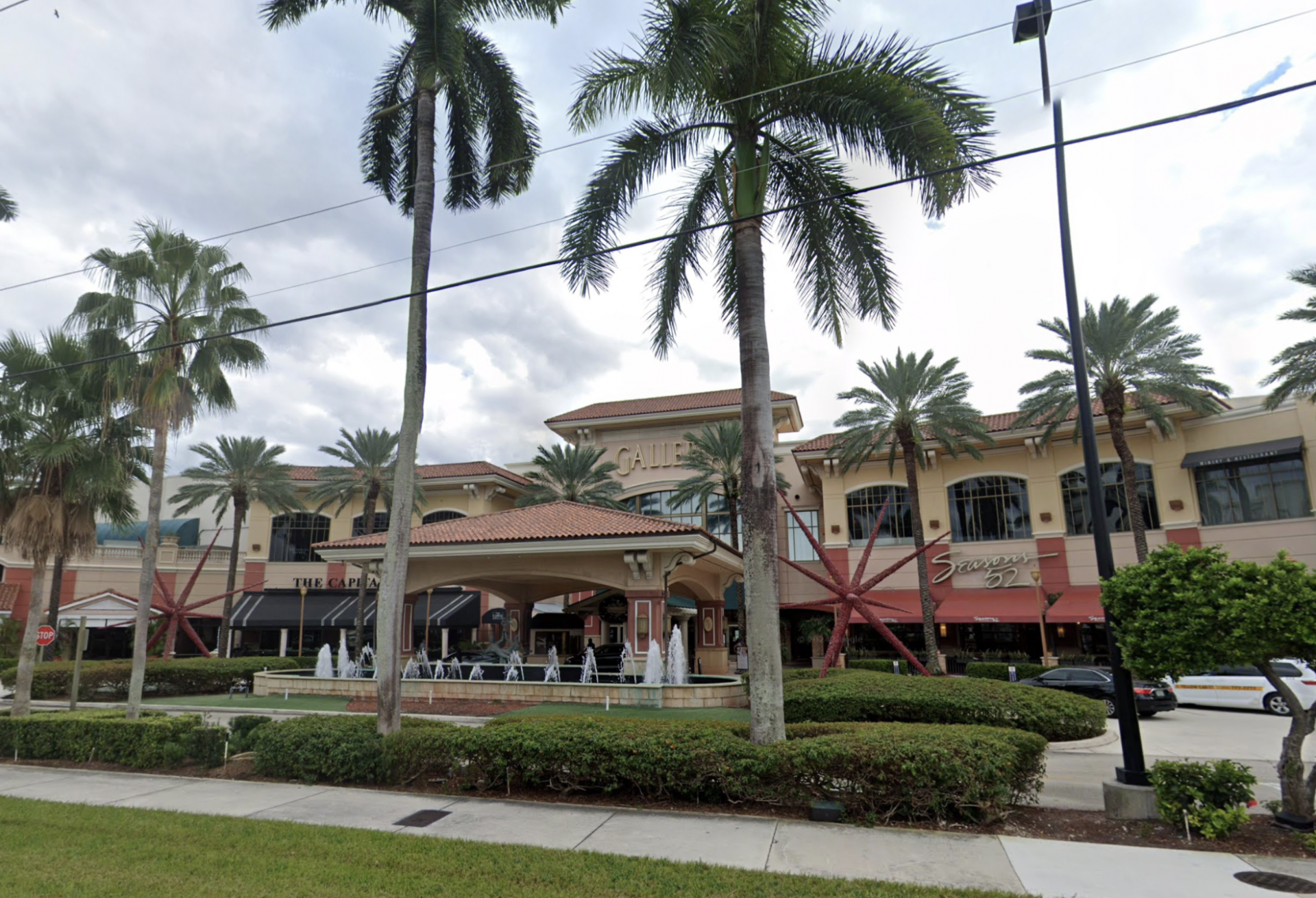 Galleria Mall in Fort Lauderdale at 2414 E. Sunrise Blvd.