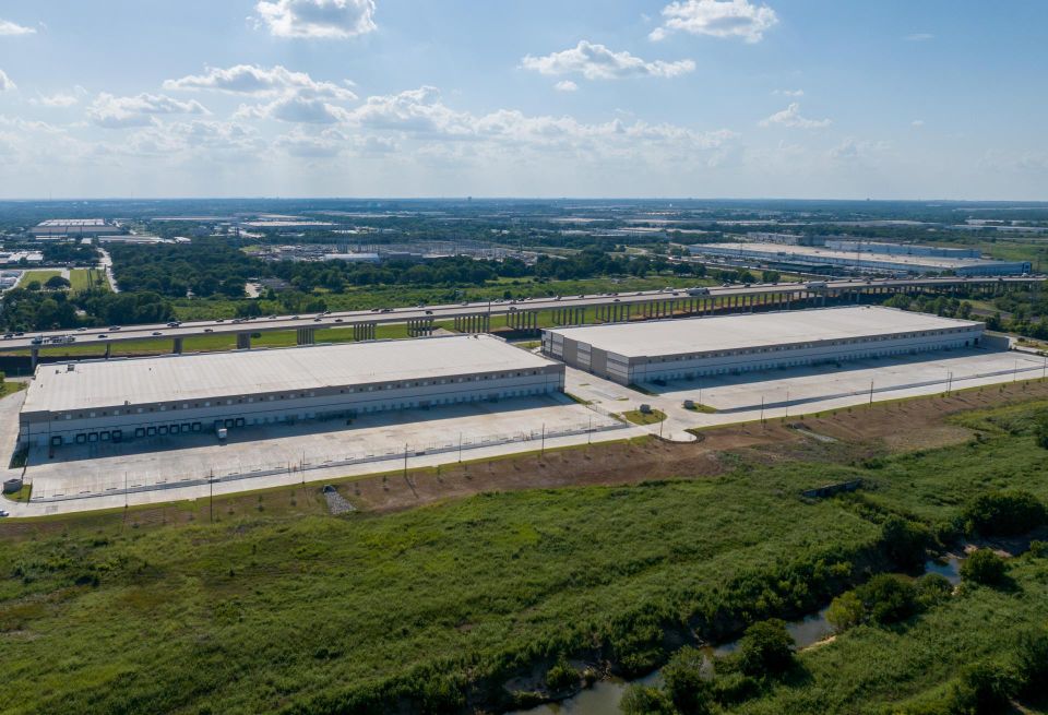 Industrial buildings.
