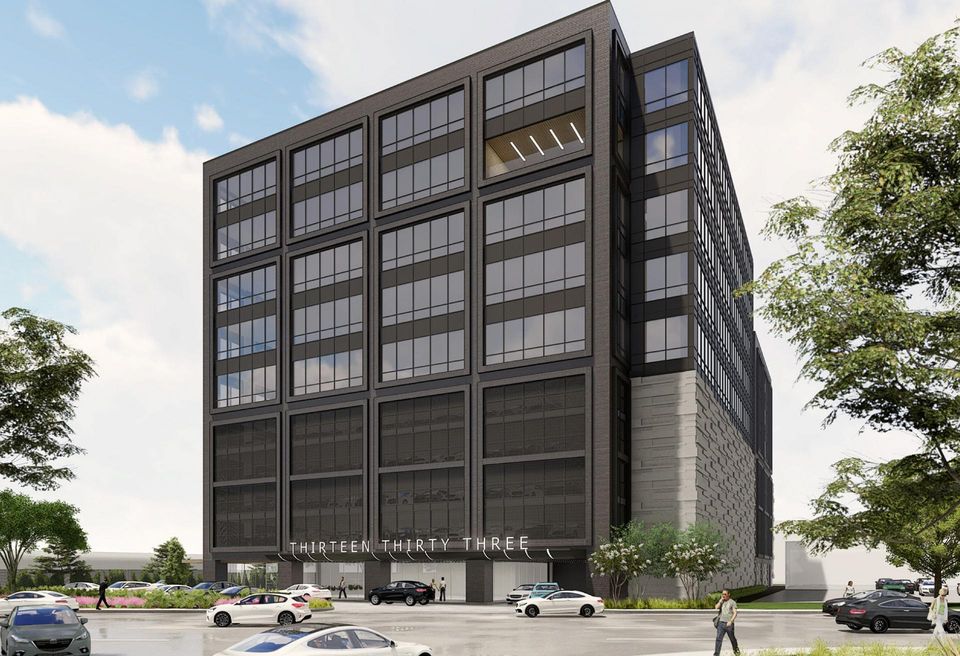 office building rendering