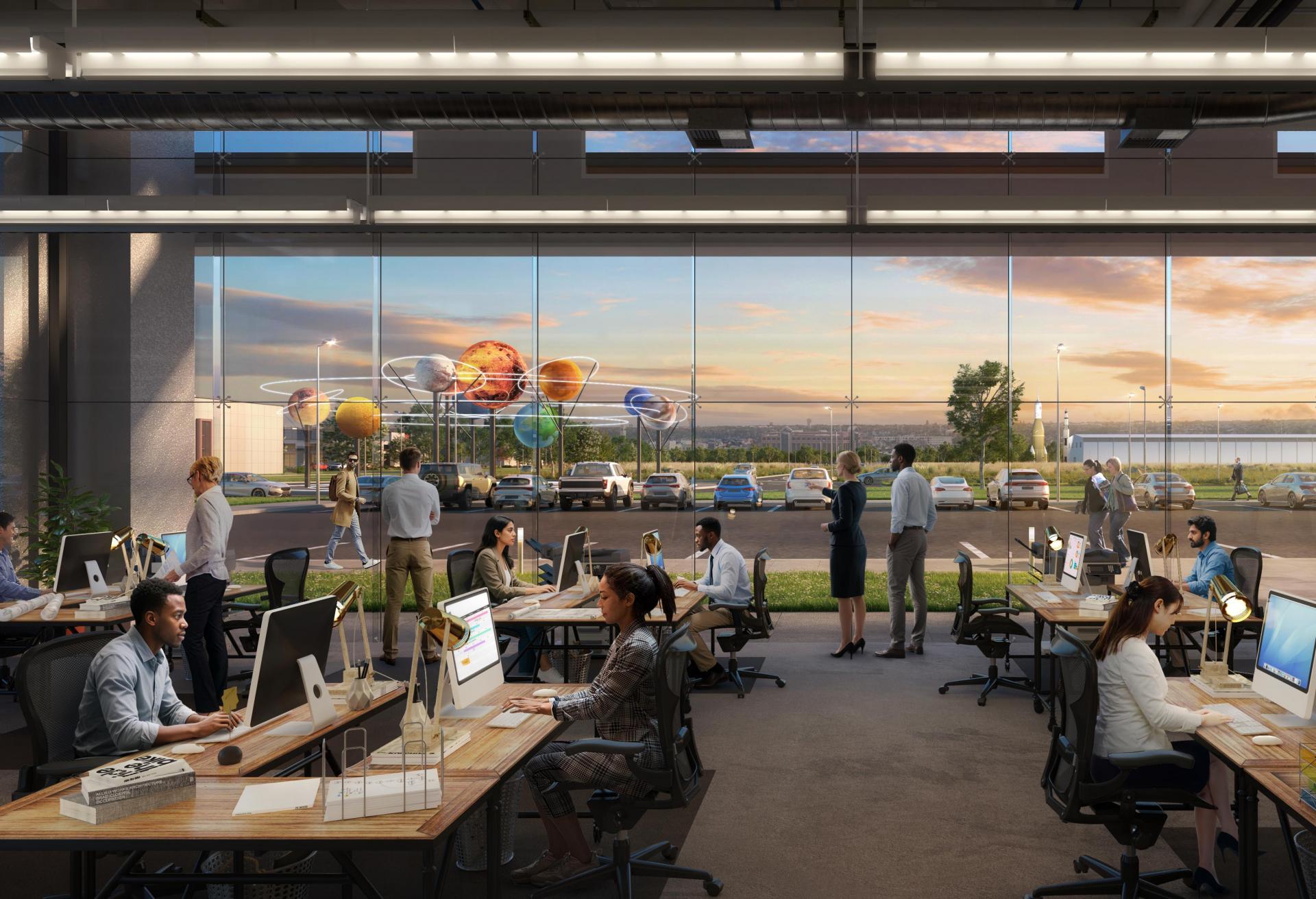 Griffin, ACMI Unveil 1.5M SF Exploration Park Development Near Johnson Space Center