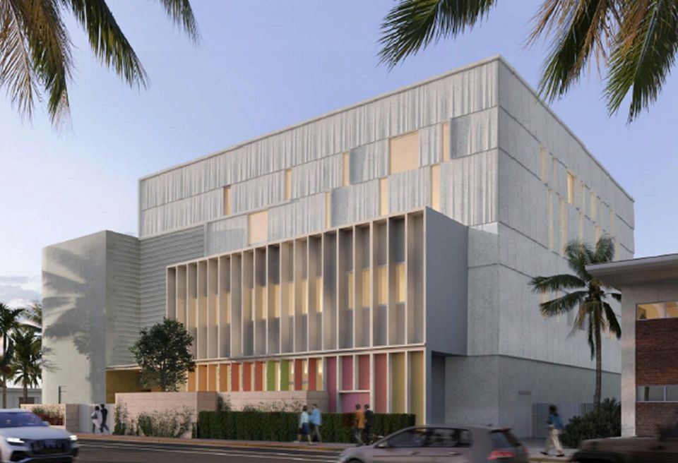 LEHRMAN Day School rendering Miami Beach