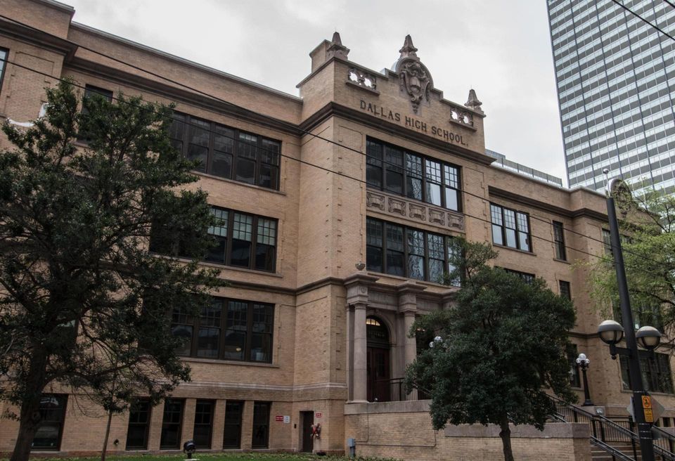 The former Dallas High School building.