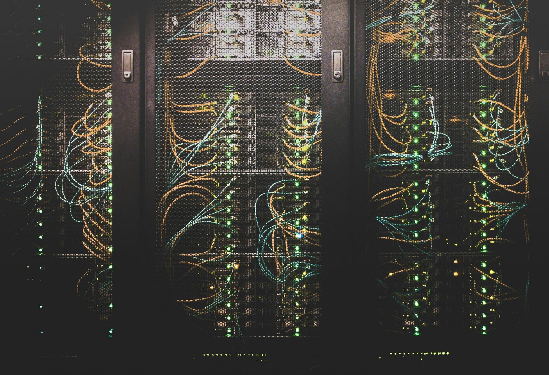 Data Center Server Racks Internet Infrastructure