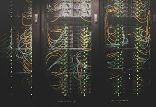 Data Center Server Racks Internet Infrastructure