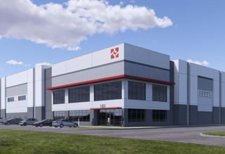 Rendering of the McKinney Air Business Park. 