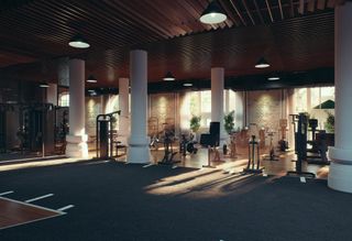 A rendering of Continuum's gym