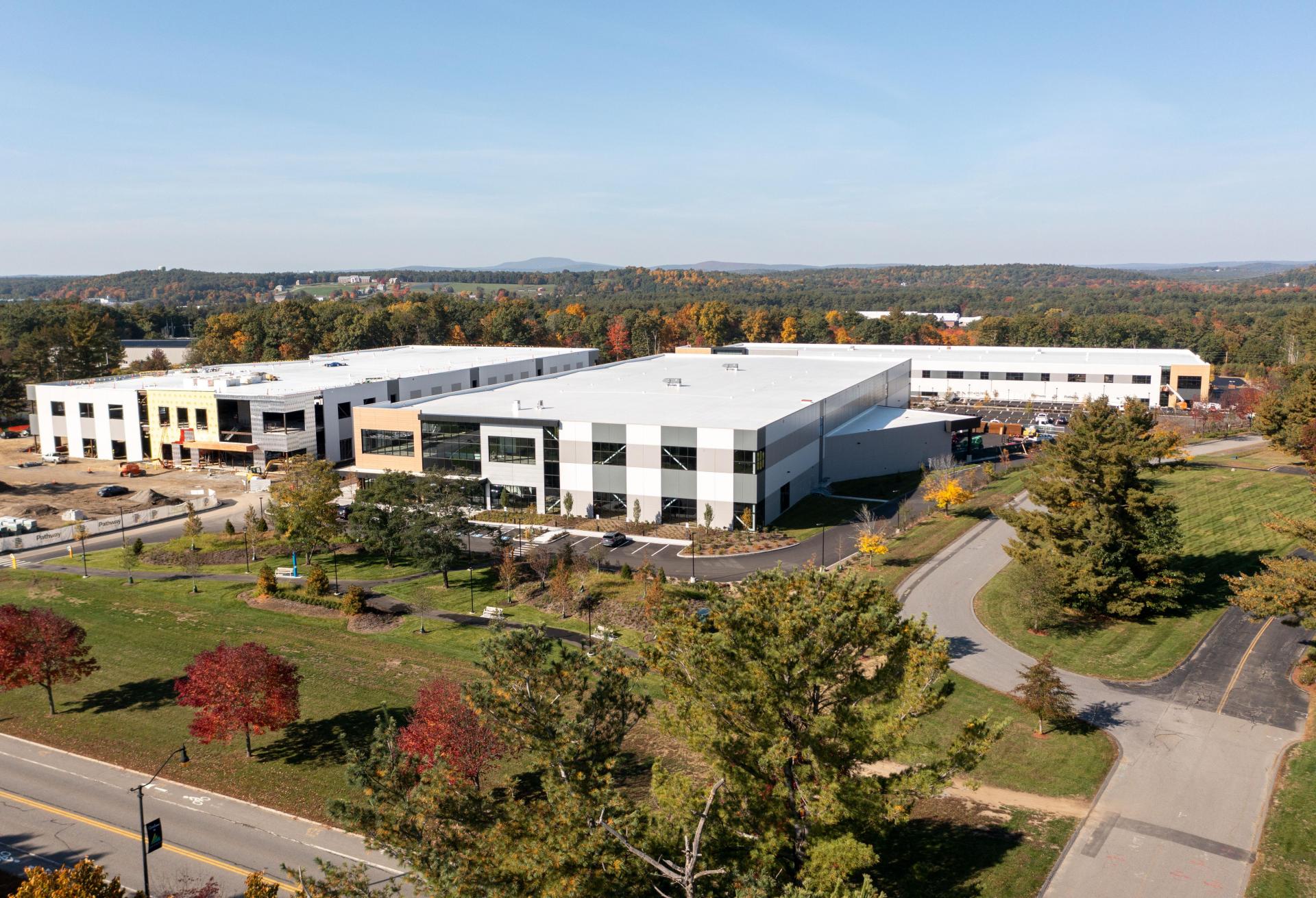 Electric Hydrogen signed a 187K SF lease at 33 Jackson Road in Devens.