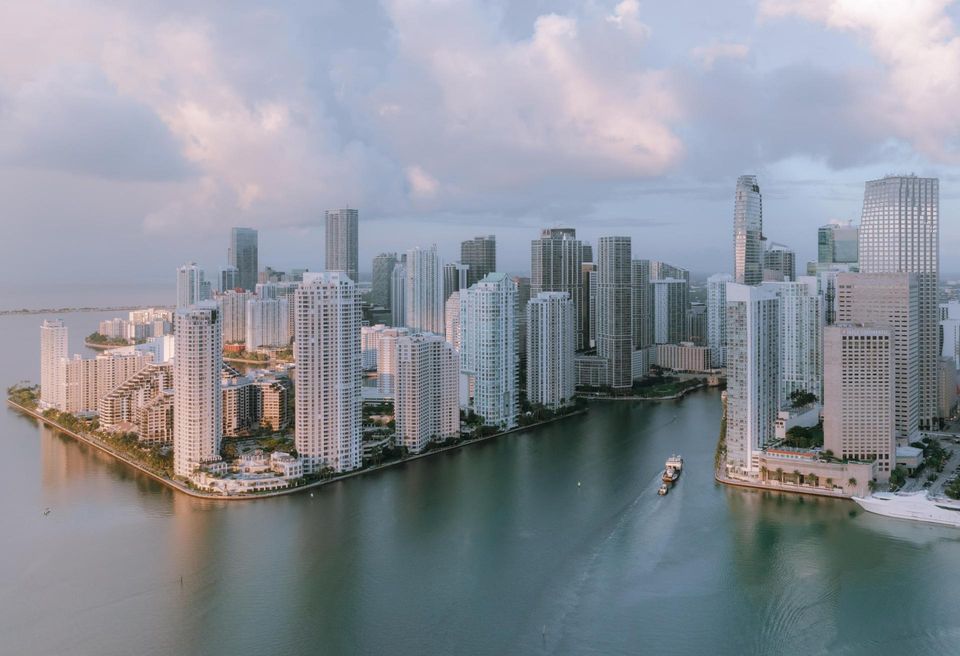 Miami Skyline Downtown and Brickell