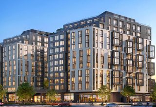 Rendering for The Vermeer, a 501-unit multifamily project in Buzzard Point