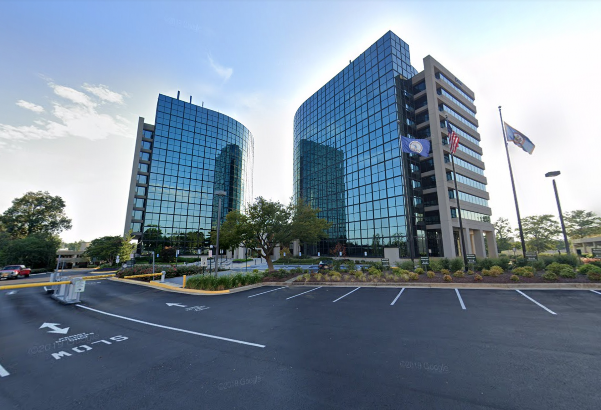 Office towers at 7799 Leesburg Pike