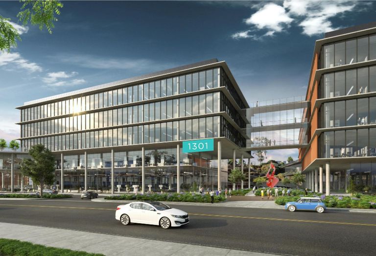 Render of the Shoreway Innovation Center 