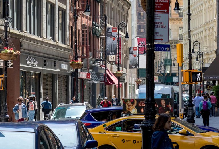 New York City retail Manhattan storefronts Bleecker Street