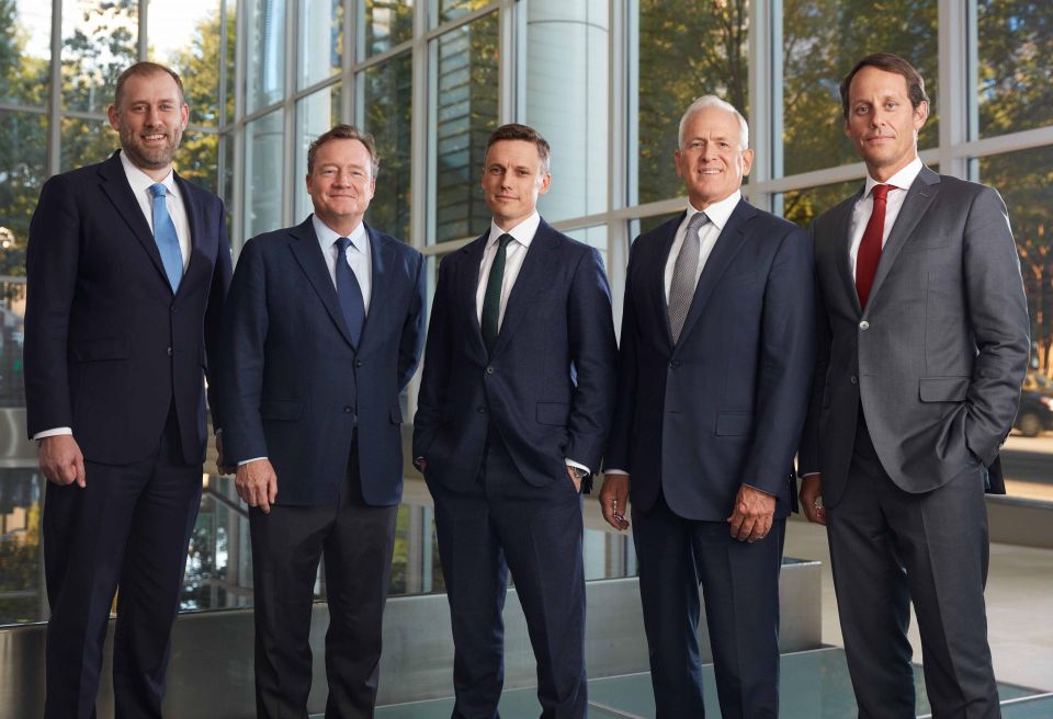 Global Chief Investment Officer David Steinbach, CEO of Capital Markets Christopher Hughes, Europe CIO Alex Knapp, Asia CIO Lee Timmons, Americas CIO Alfonso Munk