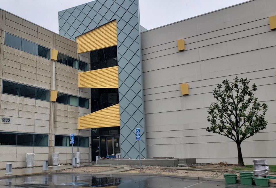The new One Legacy office building at 1303 Optical Drive in Azusa