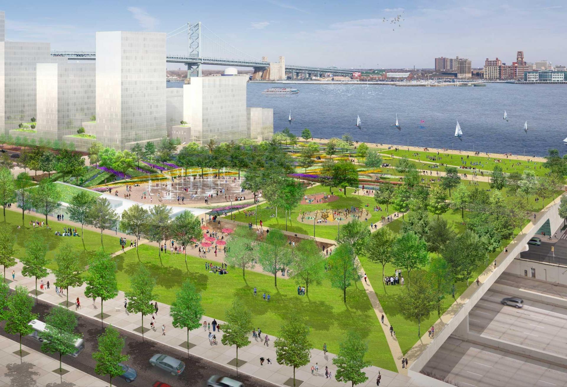 Delaware River Waterfront Corp. Seeks Developers For Parcels Surrounding Penn's Landing