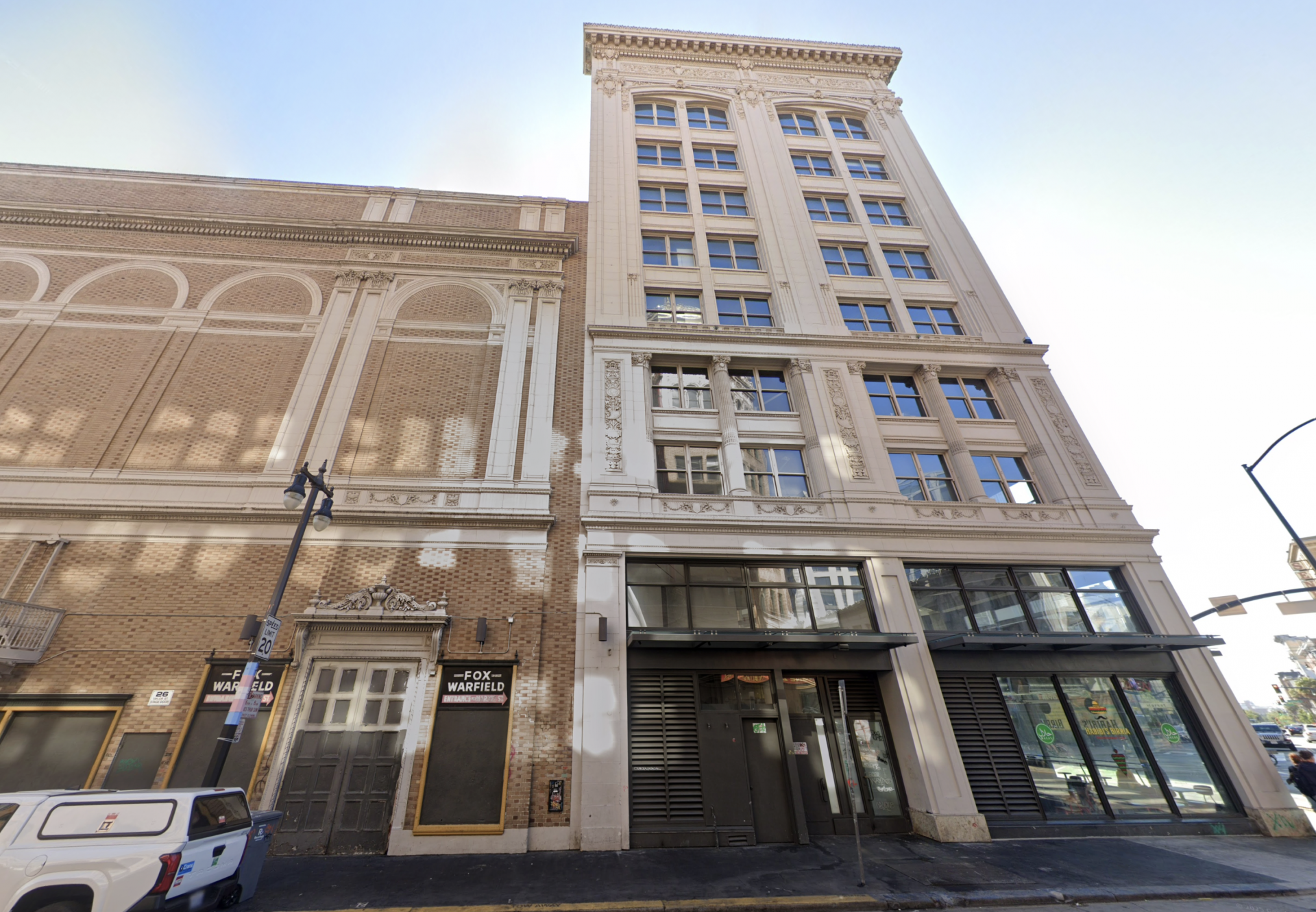 Former WeWork offices at 25 Taylor St. 