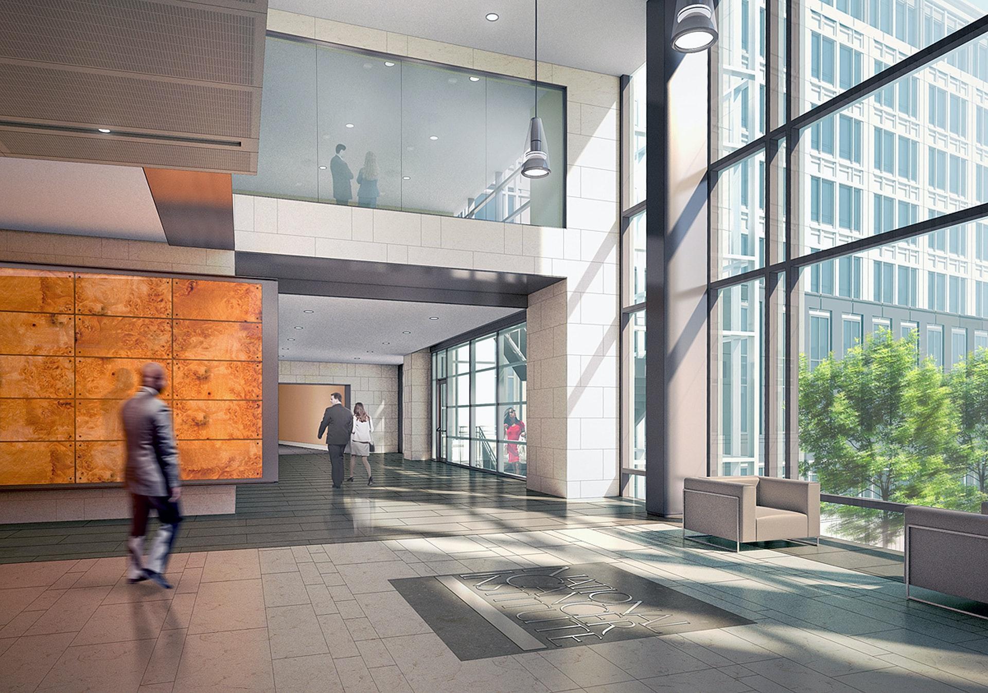 Office lobby