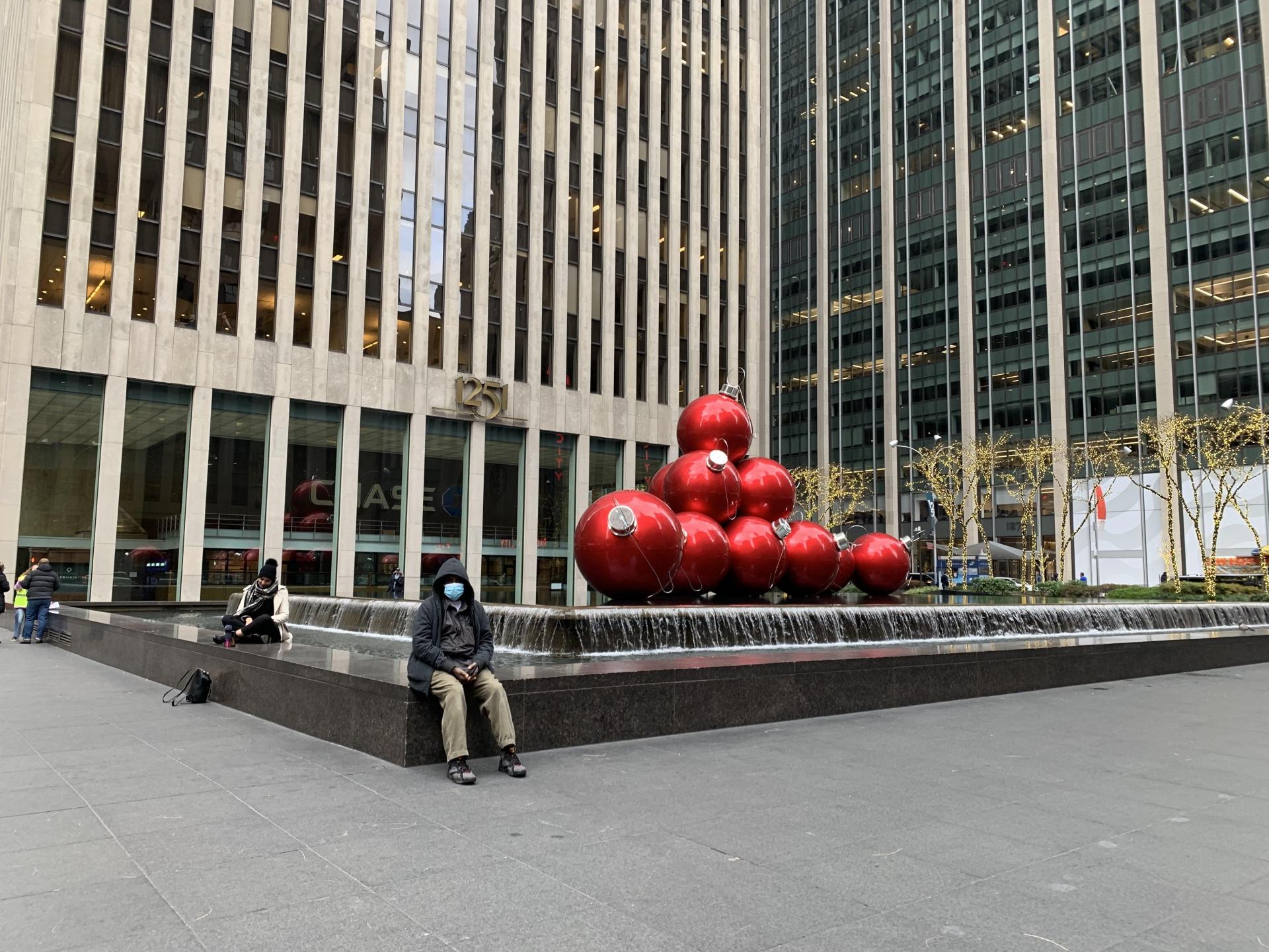 1261 Sixth Ave., Pandemic Christmas, pandemic, 2020, empty midtown