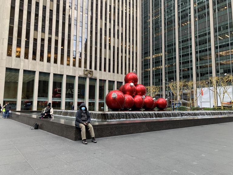 1261 Sixth Ave., Pandemic Christmas, pandemic, 2020, empty midtown