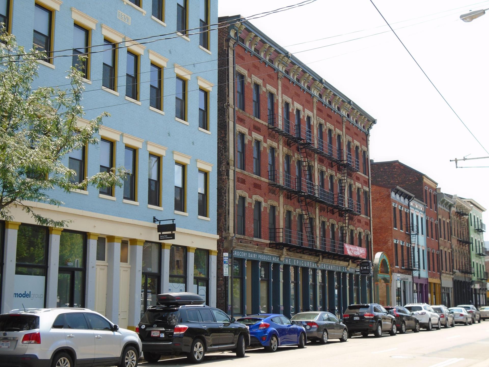 Market Square Buildings in Cincinnati