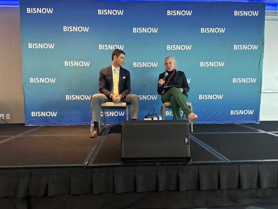 Fireside chat panel at San Francisco State of the Market Event