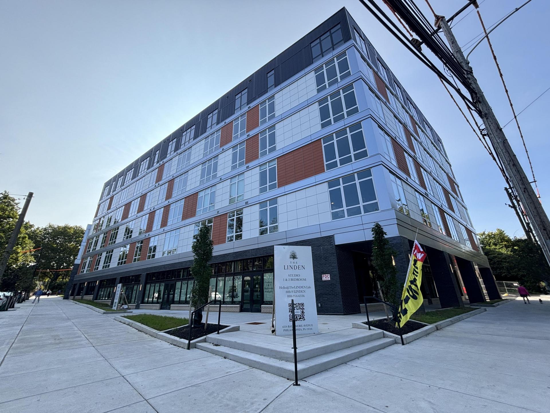 The Linden apartments on 4224 Baltimore Ave.