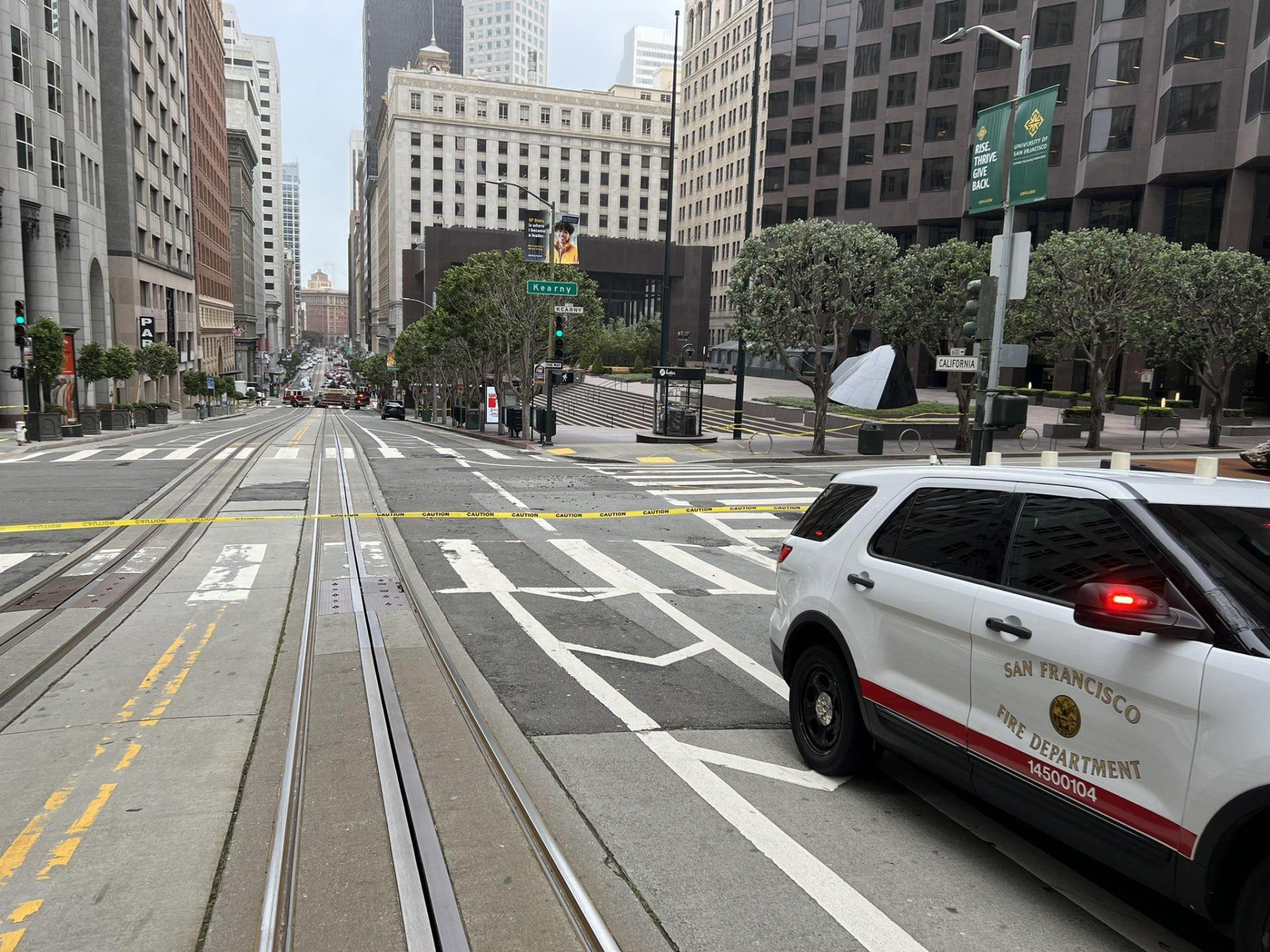 Broken Windows, Falling Glass Prompt A Shelter-In-Place Order In Downtown San Francisco