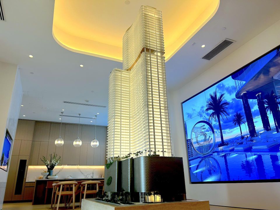 JEM Private Residences Sales Office Naftali Group Miami Worldcenter