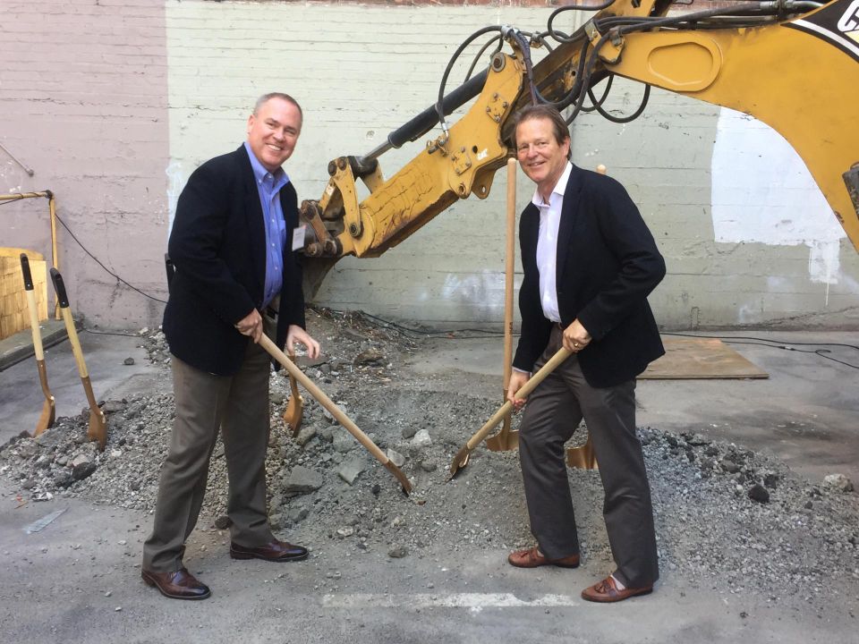 Bridge Investment Group Vice Chairman Dan Stanger and Forge Development Partners President and CEO Richard Hannum