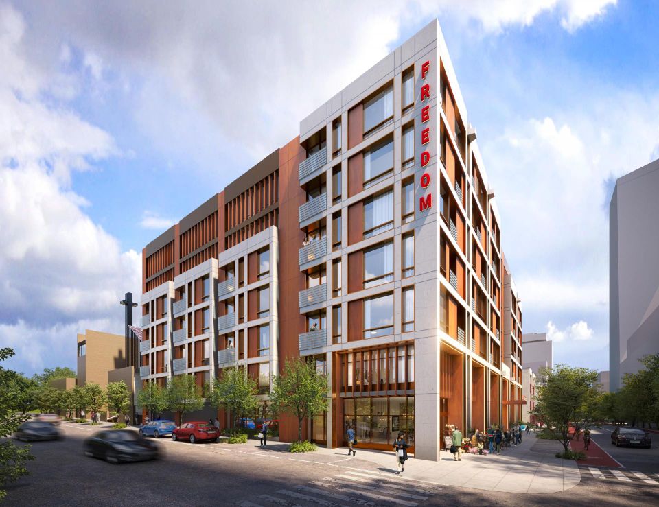 A rendering of 880 MacAllister St.