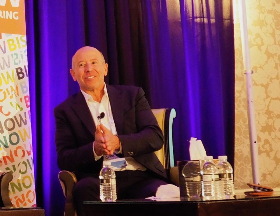 Starwood Capital Chairman Barry Sternlicht speaking at a Bisnow event in 2018.