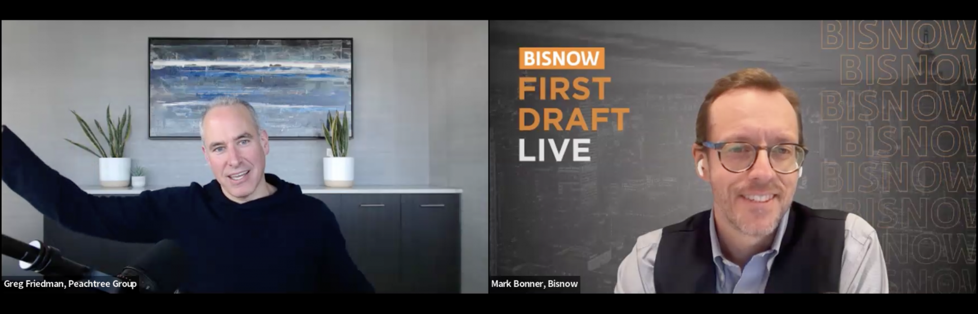 FIRST DRAFT LIVE: Iran, Interest Rates And The $1.2T Maturity Wall With Peachtree CEO Greg Friedman