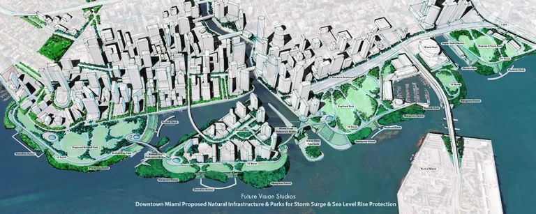 Protect and Connect Miami Plan Future Vision Studios Sea Level Rise