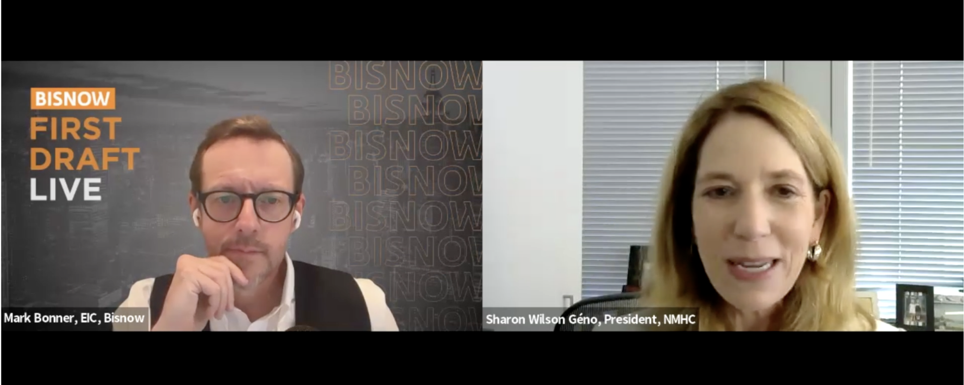 FIRST DRAFT LIVE: NMHC President On What Happens Now That The Housing Bill Has Finally Passed